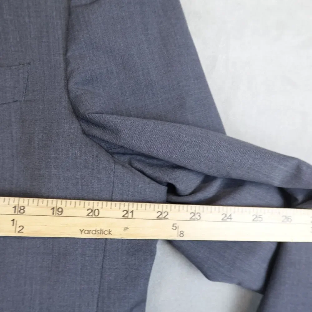 Brooks Brothers Explorer Blazer Men 43R Gray Explorer Madison Fit Wool Blend